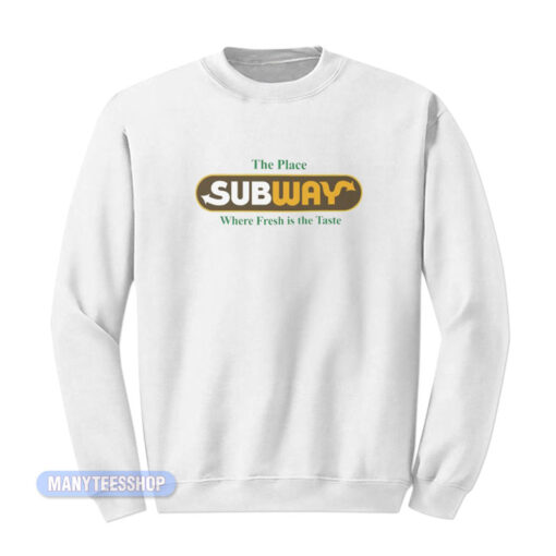 Happy Gilmore Subway Sweatshirt