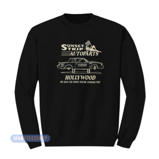 Local Authority Sunset Strip Autoparts Sweatshirt