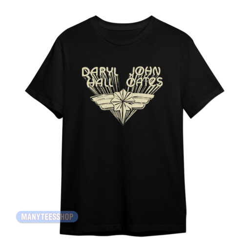 Daryl Hall And John Oates Wings Logo T-Shirt