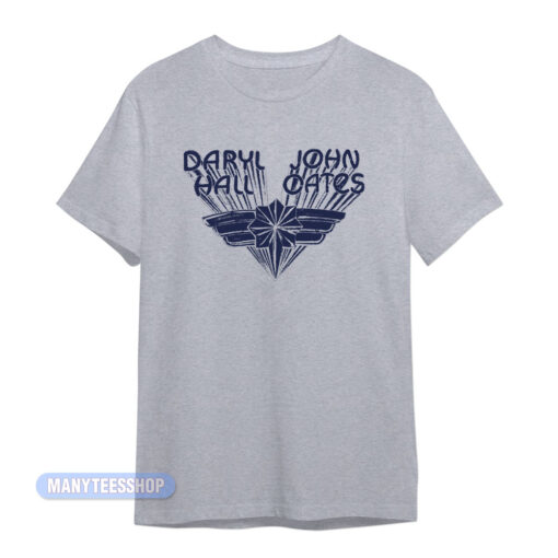Daryl Hall And John Oates Wings Logo T-Shirt