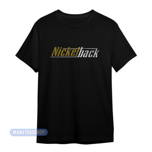 Nickelback The State Logo Coal T-Shirt