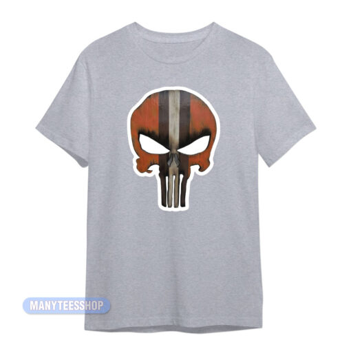Cleveland Browns Dawg Pound Punisher T-Shirt